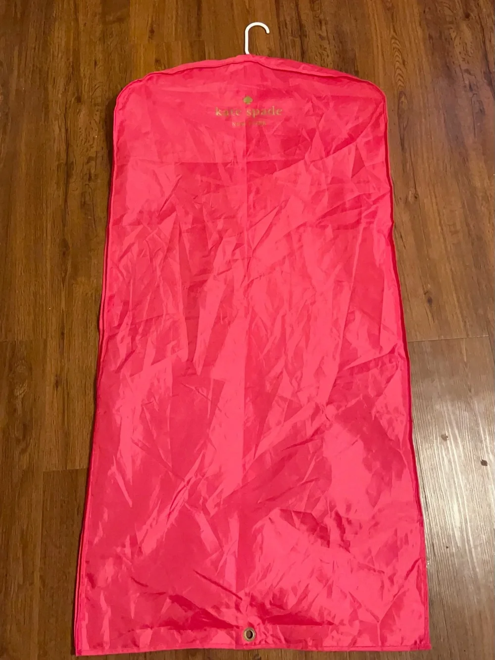 KATE SPADE PINK NYLON DOUBLE ZIP XL GARMENT BAG 48.5